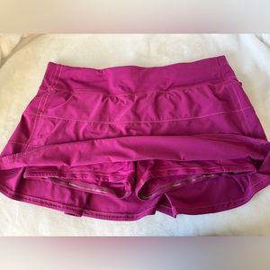 NWOT Lululemon Pace Rival Mid Skirt